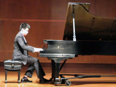 Student Performing at Benaroya