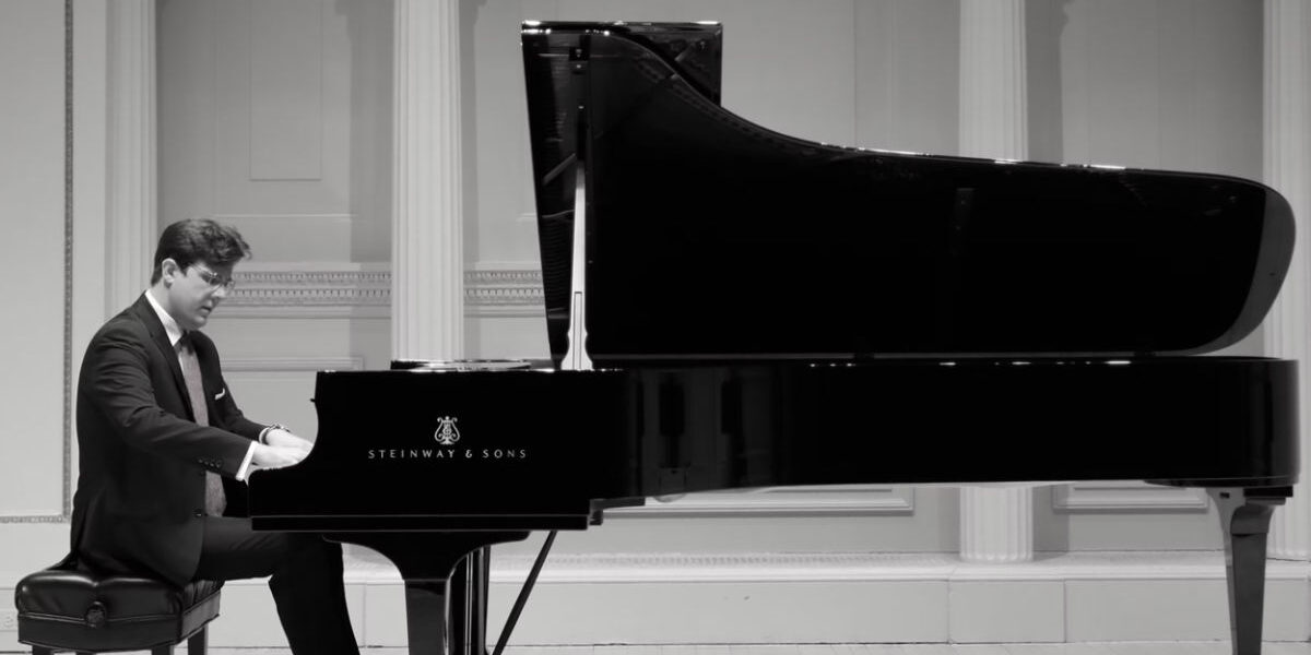 Pictured is Cezary Karwowski, one of the pianists featured in this weekend's guest artist appearances