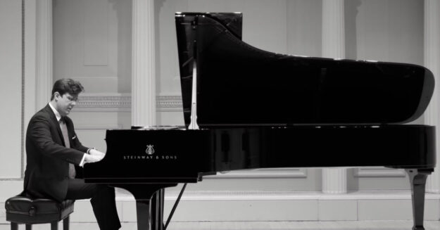 Pictured is Cezary Karwowski, one of the pianists featured in this weekend's guest artist appearances